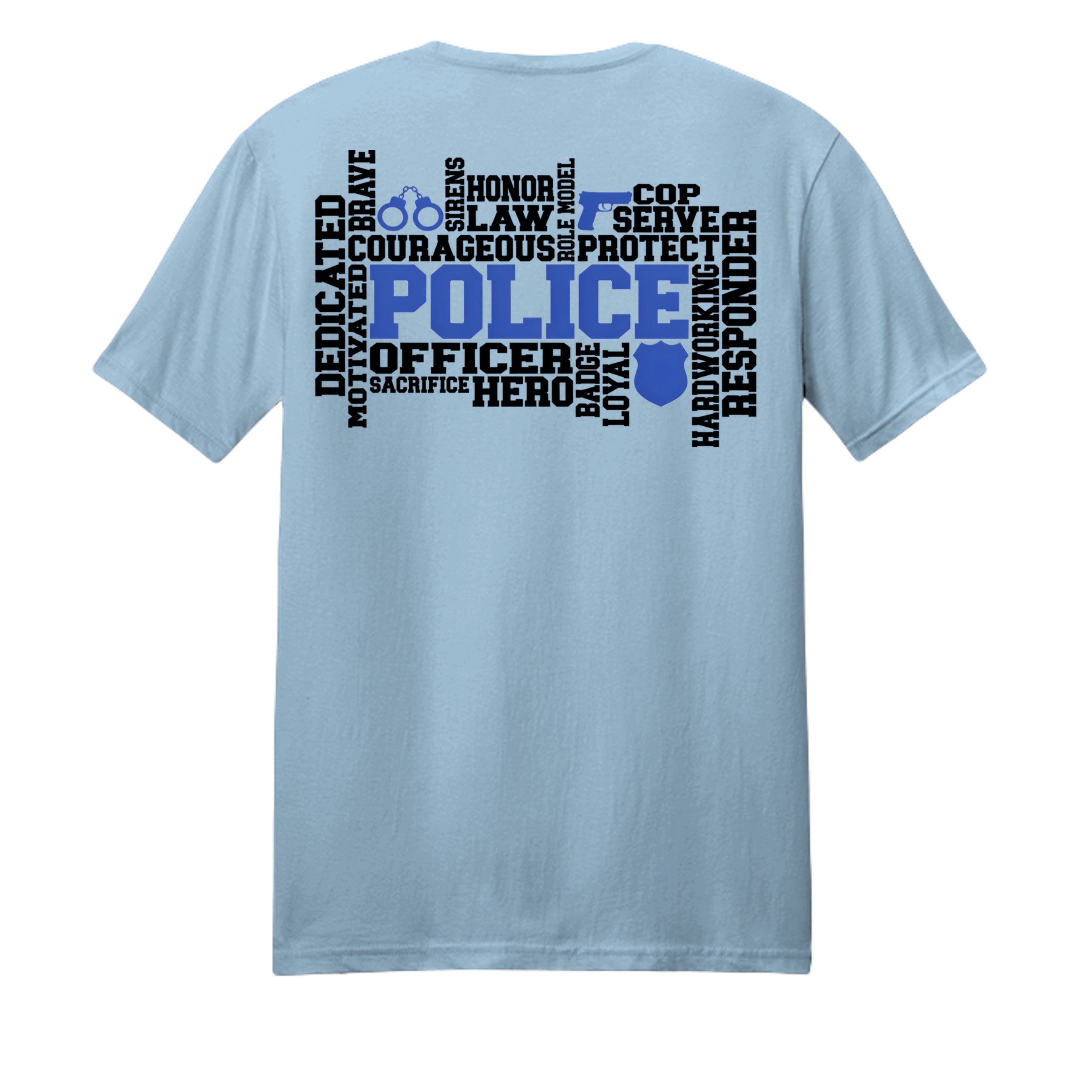 Light Blue - 3000 - BACK