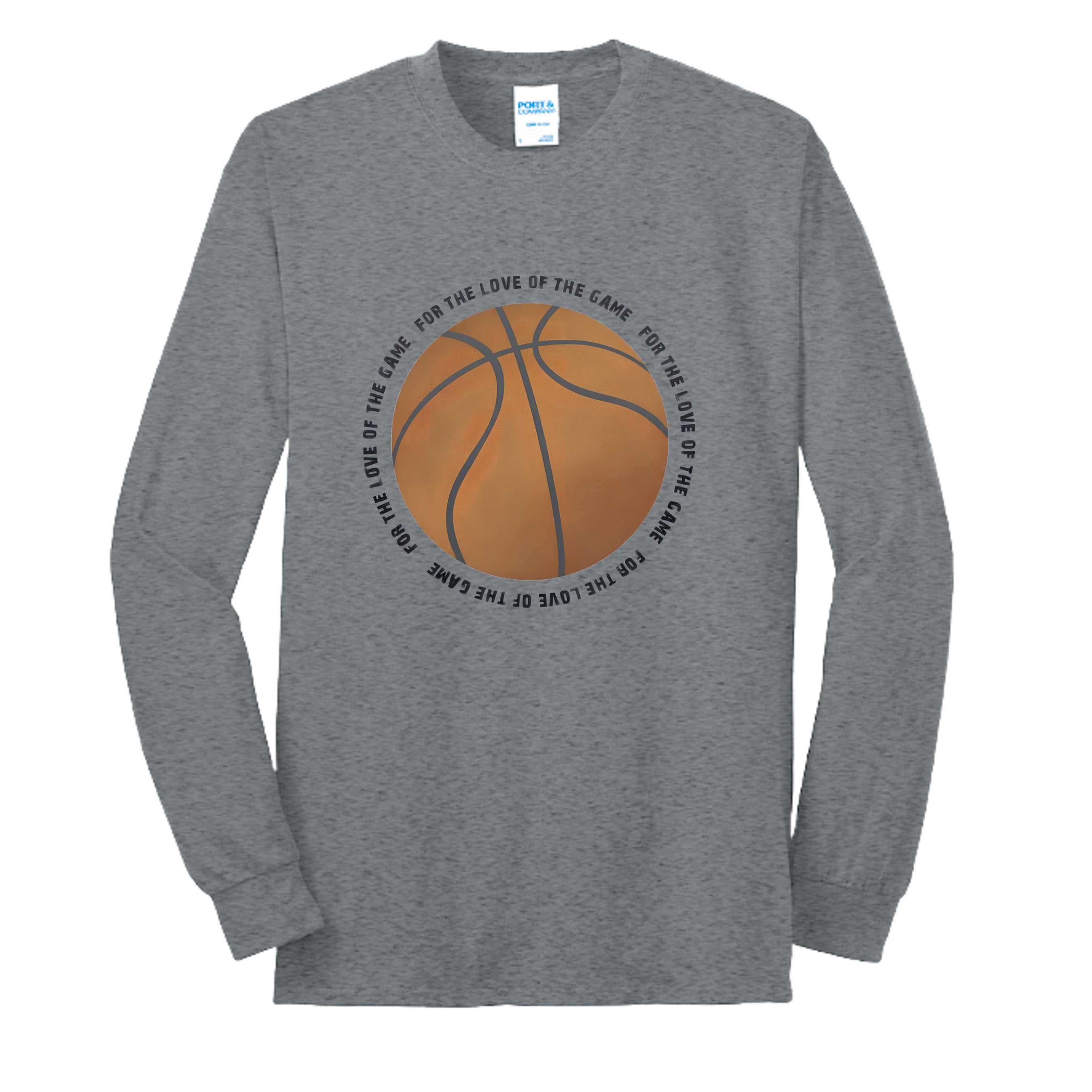 Athletic Heather - PC55LS - FRONT