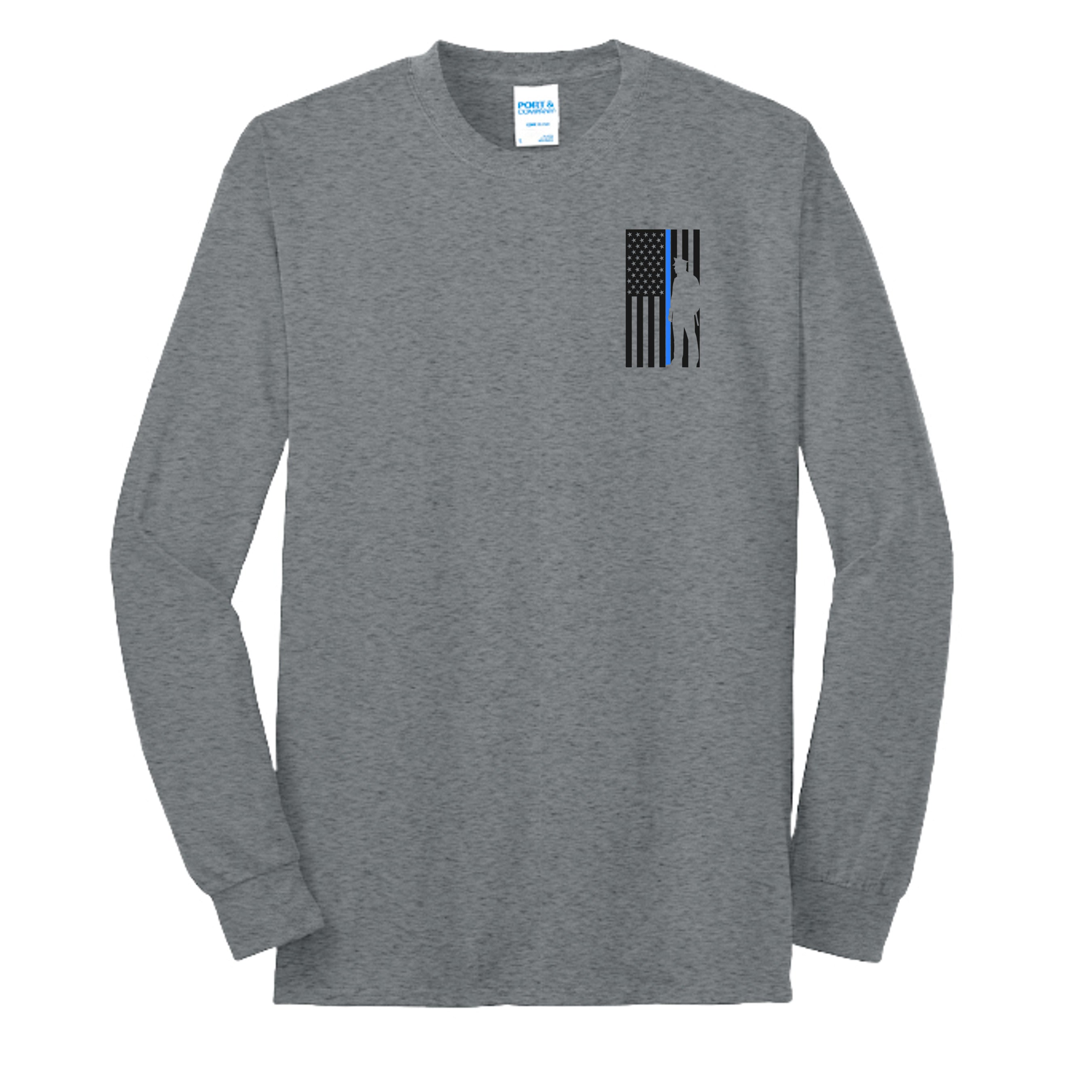 Athletic Heather - PC55LS - FRONT