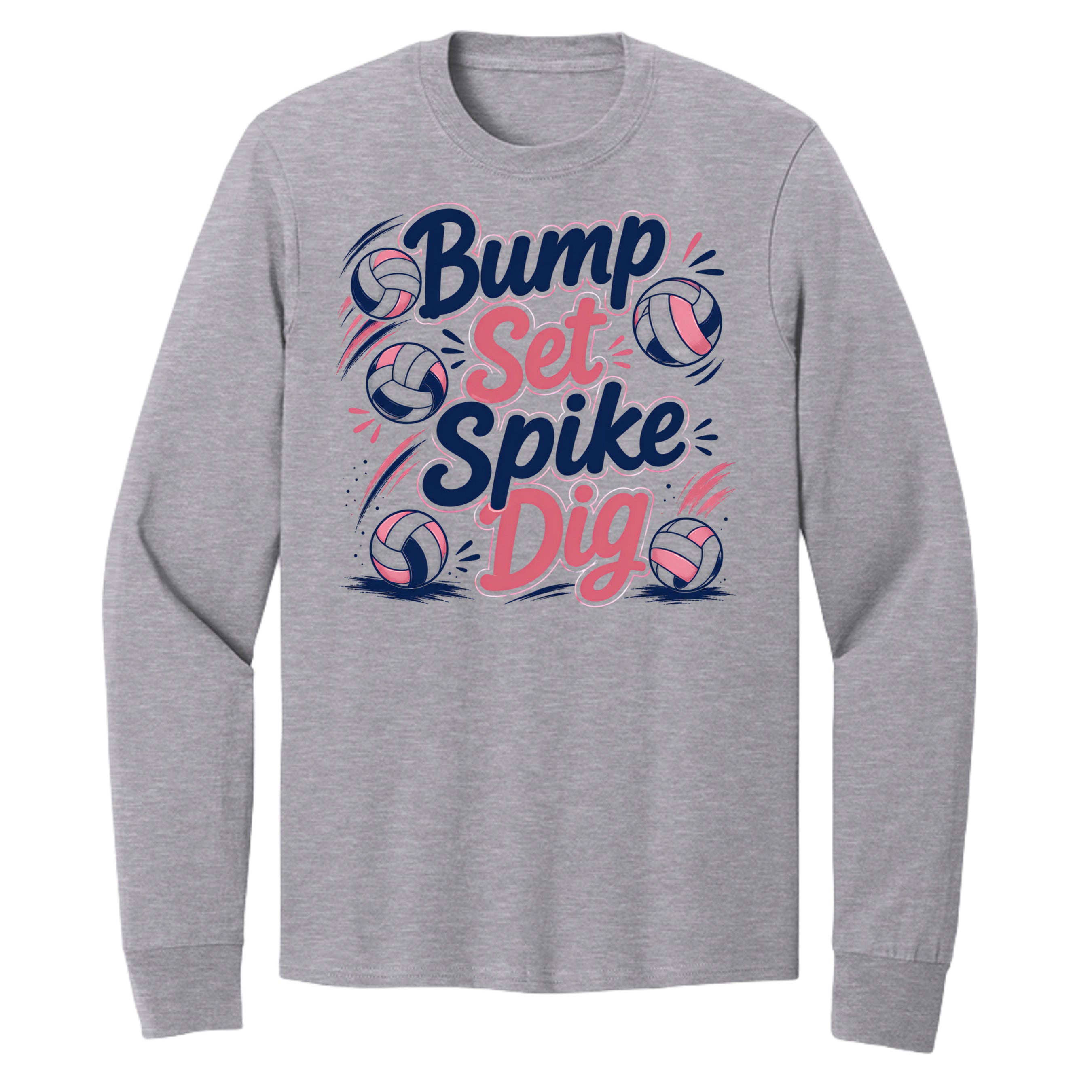 Athletic Heather - PC54LS - FRONT