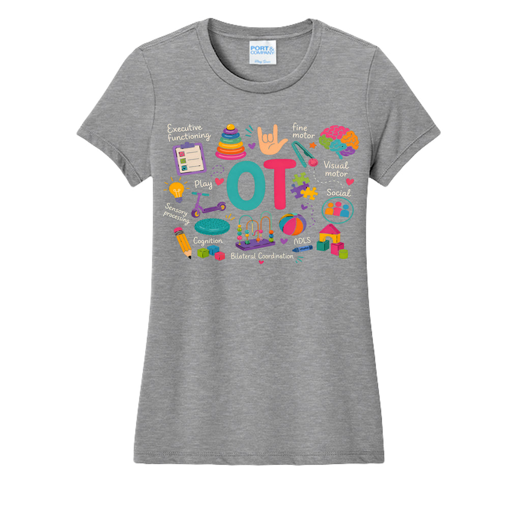 Athletic Heather - LPC450 - FRONT