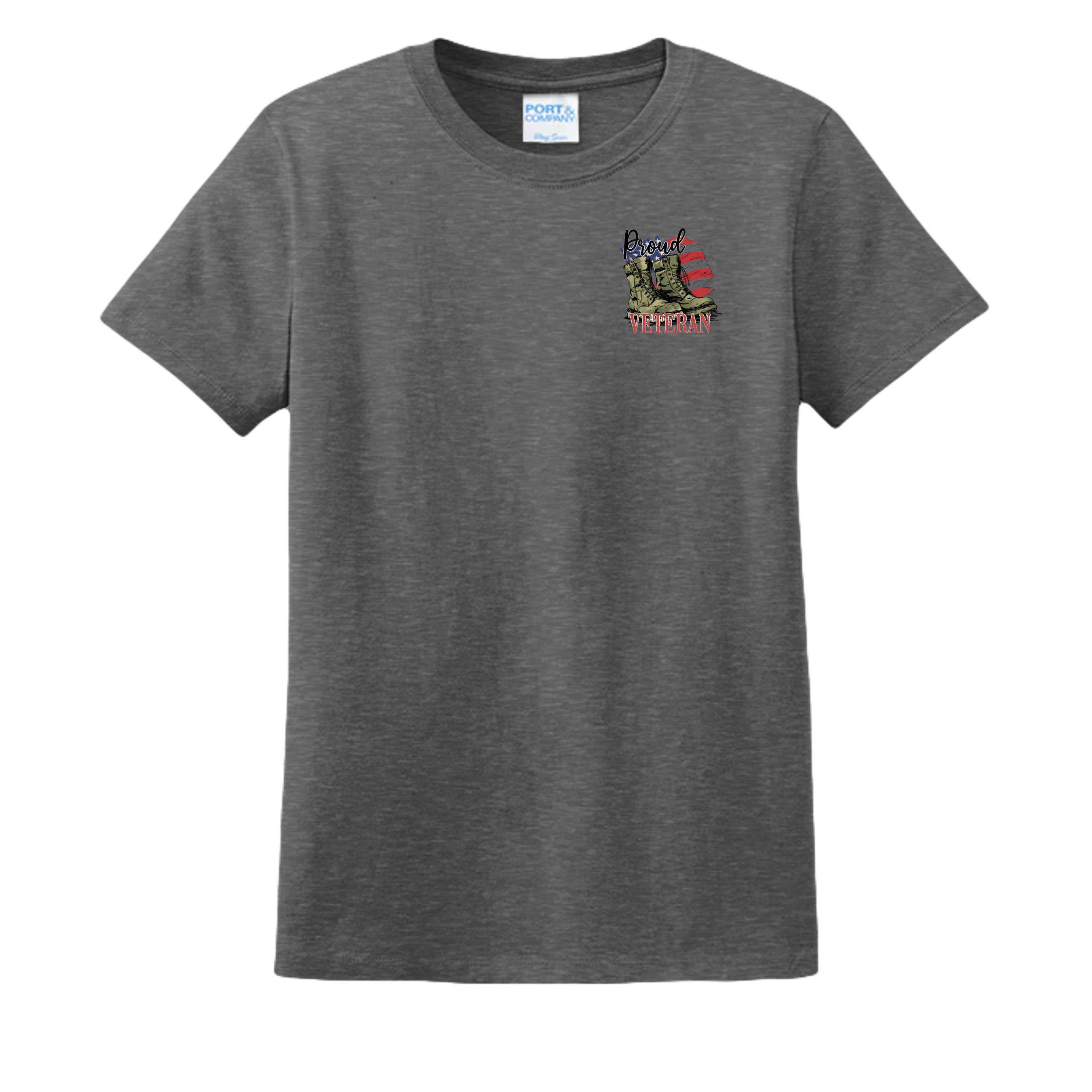 Dark Heather Grey - LPC54 - FRONT