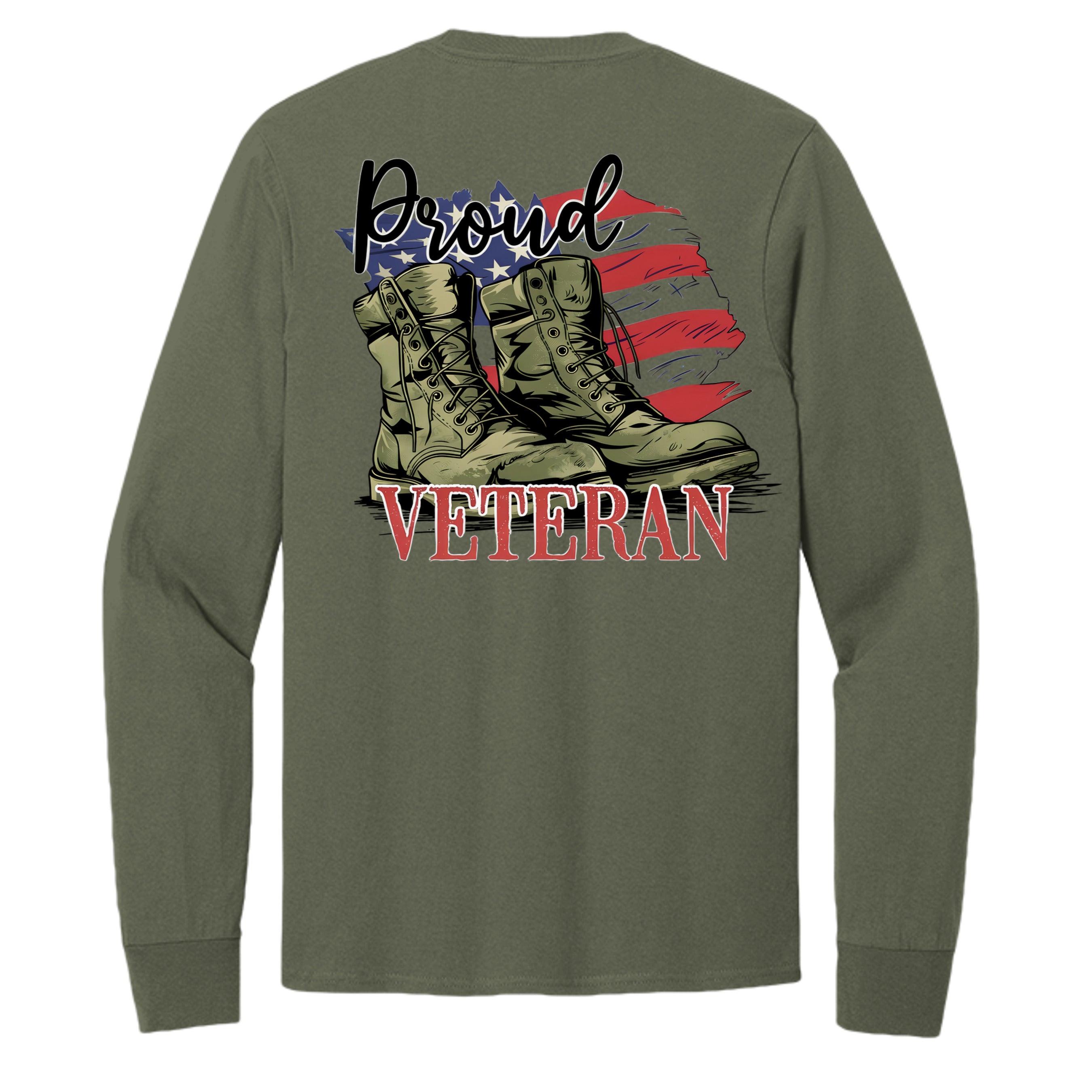 Olive Drab Green - PC54LS - BACK