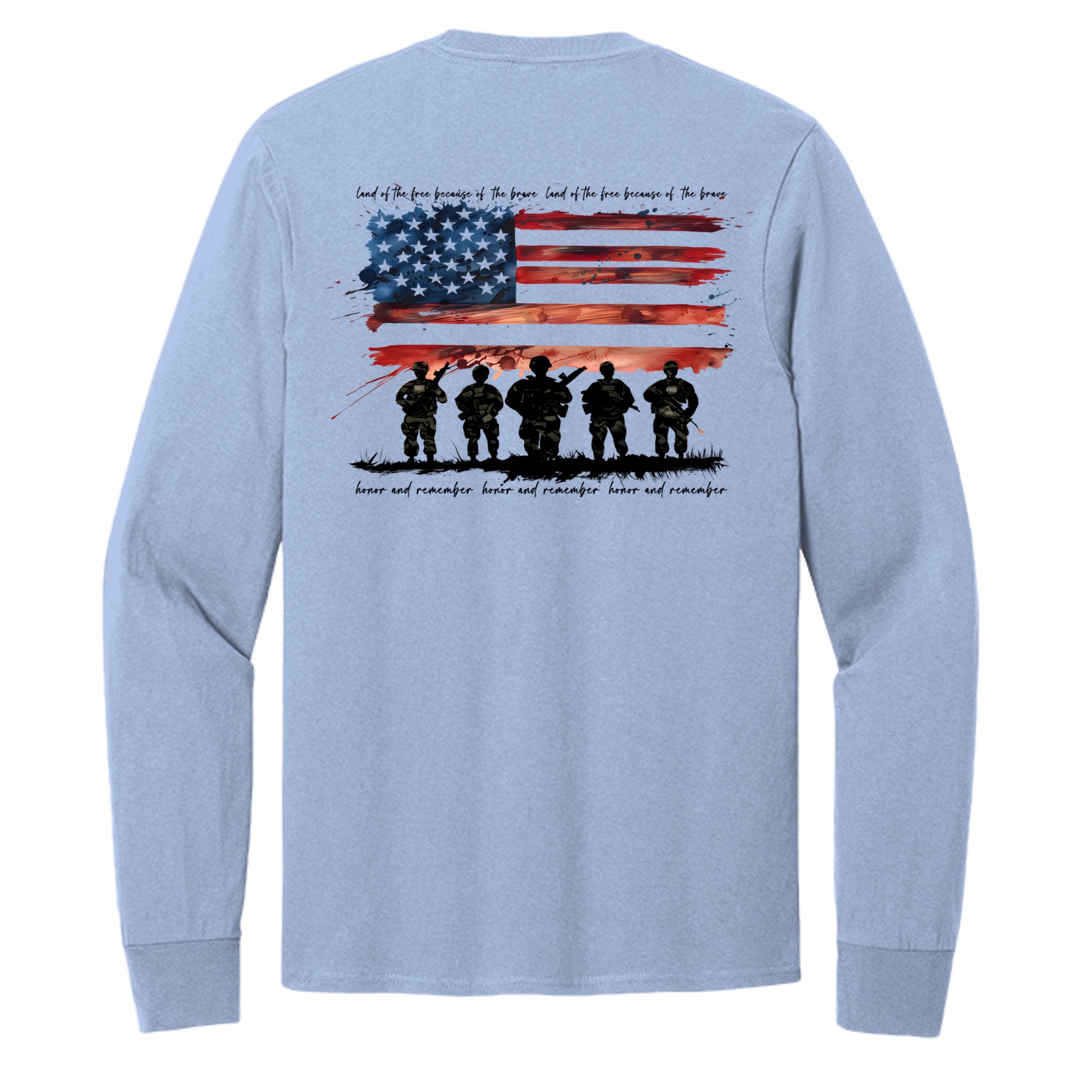 Light Blue - PC54LS - BACK