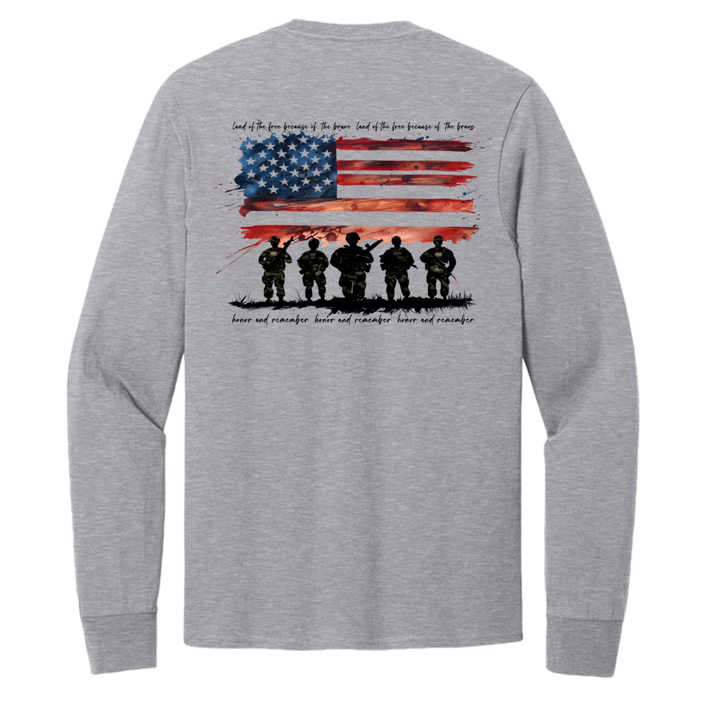 Athletic Heather - PC54LS - BACK