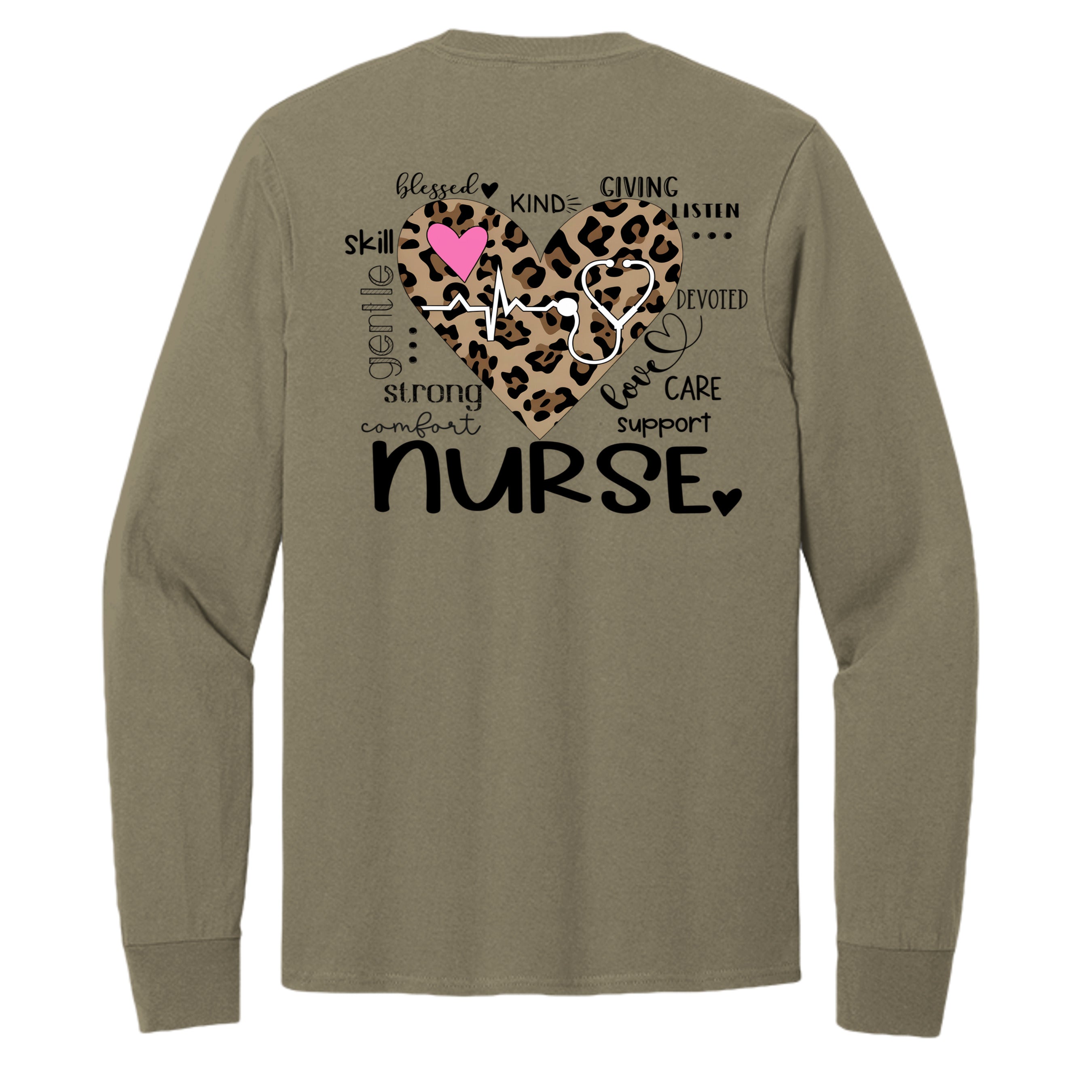 Coyote Brown - PC54LS - BACK
