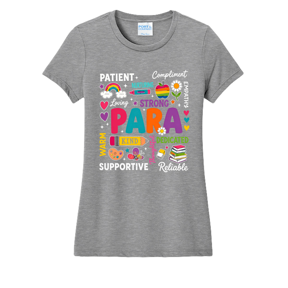 Athletic Heather - LPC450 - FRONT